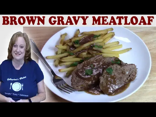 'Video thumbnail for BROWN GRAVY MEATLOAF RECIPE | Cook With Me a Delicious Meatloaf With Homemade Gravy'