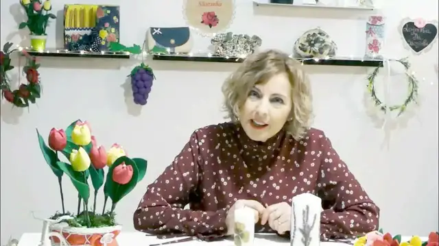 'Video thumbnail for Como fazer Velas decoradas com flores e folhas (em português PT)'