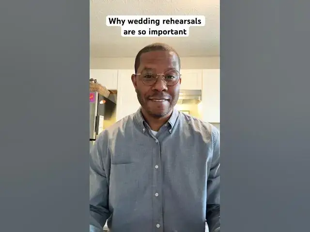 'Video thumbnail for Why wedding rehearsals are so important'