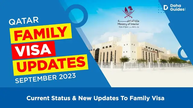 'Video thumbnail for Qatar Family Visa: 7 New Updates & Current Status (Sep 2023) | DohaGuides.com'