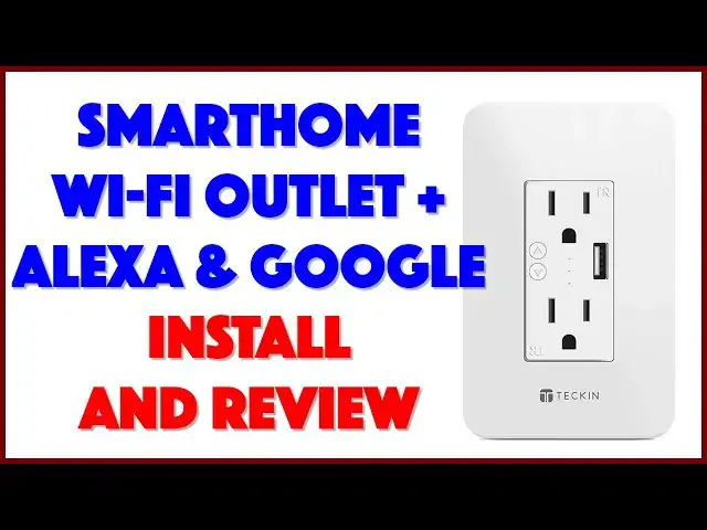 'Video thumbnail for Teckin Smart Wi-Fi Wall Socket -- INSTALL, DEMO & REVIEW'