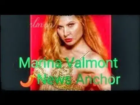 'Video thumbnail for Sexy News Reader Marina Valmont... #news #Extant-Aura'