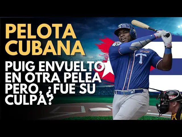 'Video thumbnail for Yasiel Puig envuelto en otra pero….'