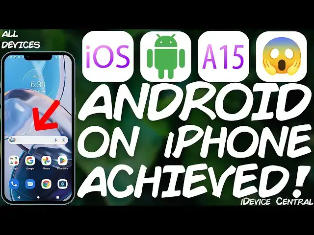 'Video thumbnail for REAL ANDROID Working On iPhone 14! Works on All iPhone Models (With Demo)'