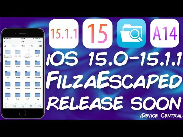 'Video thumbnail for iOS 15.0 - 15.1.1 FilzaEscaped15 ACHIEVED & RELEASE Soon! Tweak Your Phone Without Jailbreak'