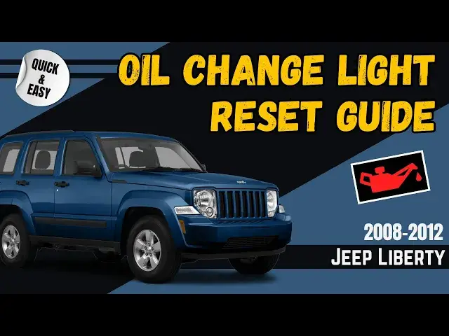 'Video thumbnail for Step-by-Step: Resetting Your Jeep Liberty Oil Change Light Like a Pro! 🚙💡'