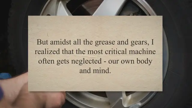 'Video thumbnail for The Mechanic's Guide: Mastering the Art of Self-Care'