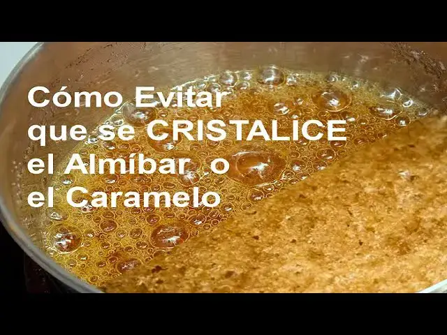 'Video thumbnail for Como Evitar la Cristalizacion del Almibar o el Caramelo - Por Qué Sucede?│Club de Reposteria'