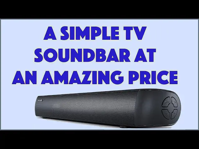 'Video thumbnail for Fosi Audio A3 40W Bluetooth Soundbar -- DEMO & REVIEW'
