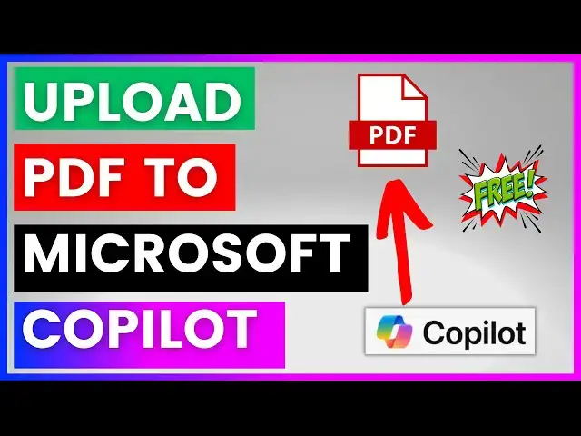 'Video thumbnail for How To Upload PDF To Microsoft Copilot For Free? [in 2024]'