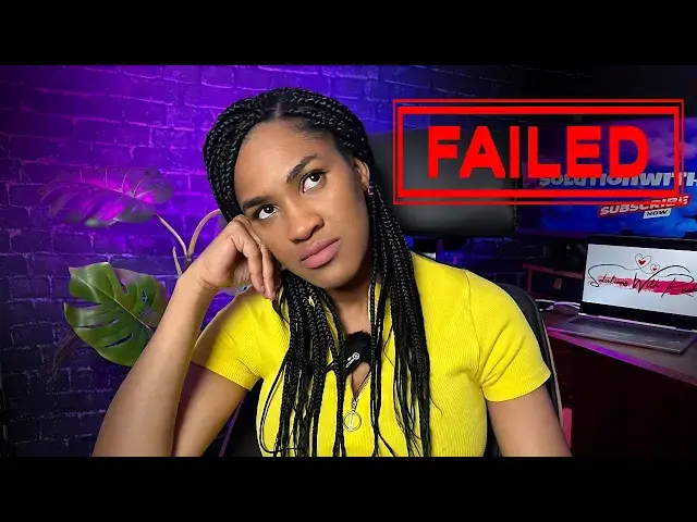 'Video thumbnail for Afraid of Failing?! Here's How To Overcome Your Fear of Failure!'