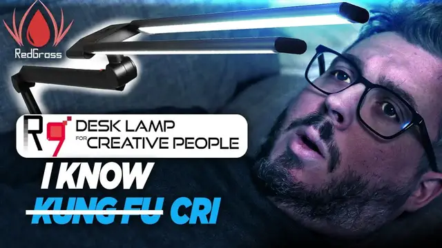 'Video thumbnail for GAMECHANGER! - Redgrass R9 TaskLamp Reviewed - CRI Explained'