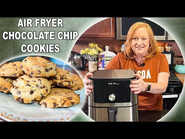 'Video thumbnail for AIR FRYER CHOCOLATE CHIP COOKIES'
