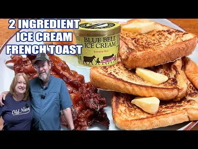 'Video thumbnail for 2 Ingredient ICE CREAM FRENCH TOAST Any Flavor You Choose'