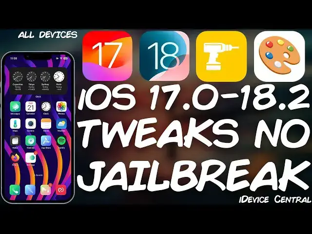 'Video thumbnail for iOS 17 - iOS 18.2 JAILBREAK (All Devices) Update: NEW iOS Tweaking Tool / Customizer UPDATE Released'