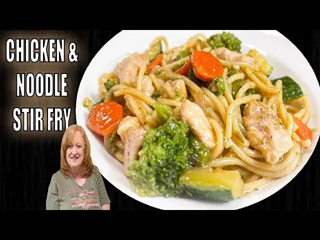 'Video thumbnail for Chicken and Noodle STIR FRY | 30 Minute Easy Meal Ideas | My Delicious Stir Fry Sauce'