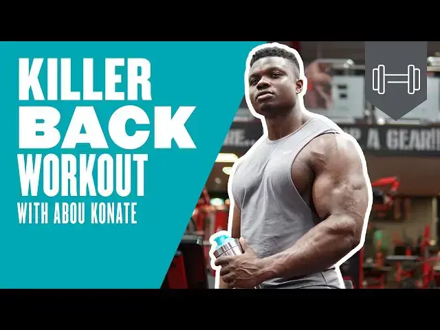 'Video thumbnail for Best Back Workout With Abou Konate | Myprotein'