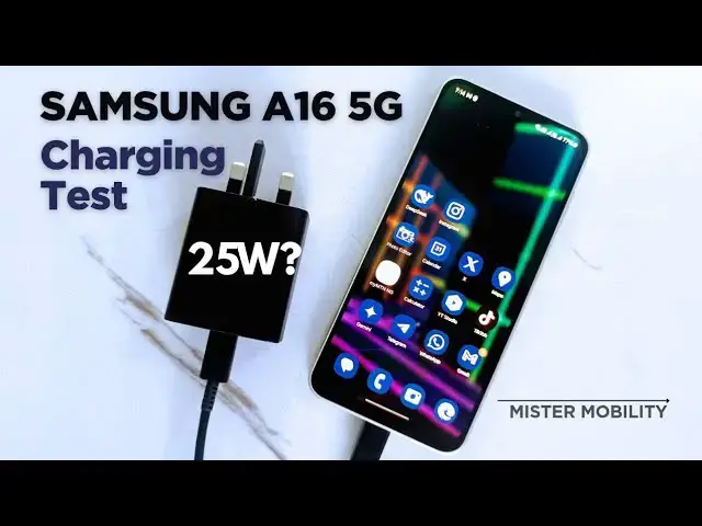 'Video thumbnail for Samsung Galaxy A16 5G 25W Fast Charging Test: Is it any good?'