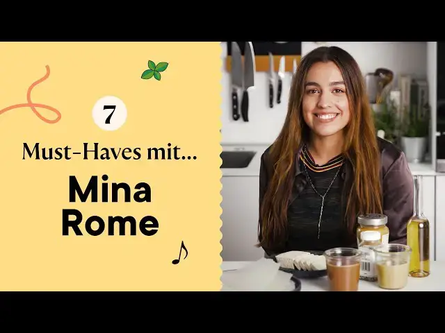 'Video thumbnail for 7 Kitchen Must-Haves (Vegan Edition) mit @Mina_Rome'