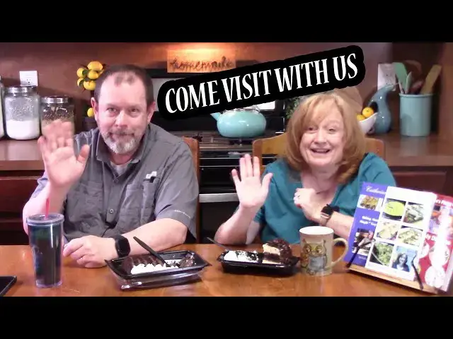 'Video thumbnail for Conversation, Dessert, Beverage with Catherine's Plates. Come on in and Visit with Us.'