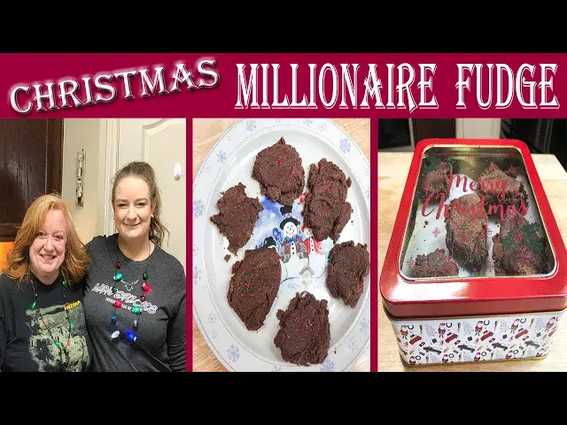 'Video thumbnail for MILLIONAIRE FUDGE  | 4 Ingredient Holiday Fudge Recipe'