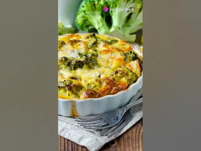 'Video thumbnail for Broccoli and Onion Au Gratin #food #foodie'