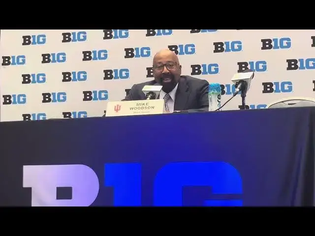 'Video thumbnail for Indiana Basketball Q&A: Mike Woodson previews the upcoming season'