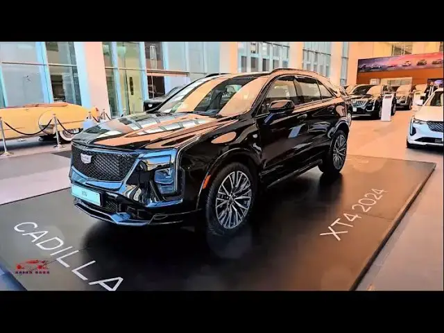 'Video thumbnail for Cadillac XT4 2024 facelift, sport class, beauty and luxury, 33 inch screen'