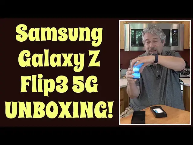 'Video thumbnail for Samsung Galaxy Z Flip3 5G Smartphone -- UNBOXING'