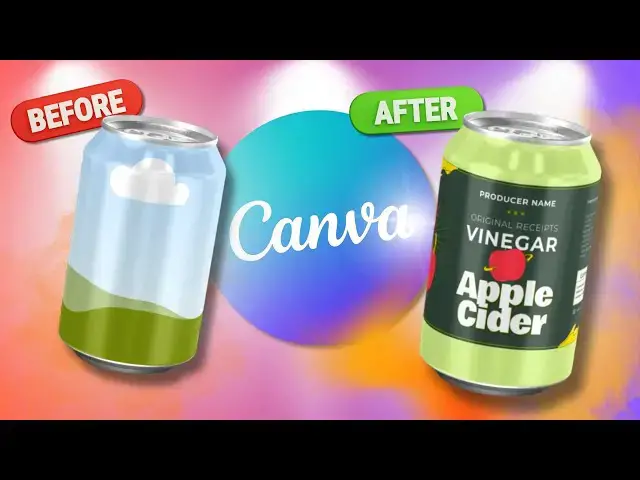 'Video thumbnail for How to Create a Juice Can Mockup in Canva'