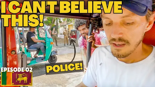 'Video thumbnail for EP 02: OUR FIRST DAY DRIVING A TUKTUK IN SRI LANKA! HOW IT WENT DOWN |NEGOMBO → GALLE 🇱🇰'