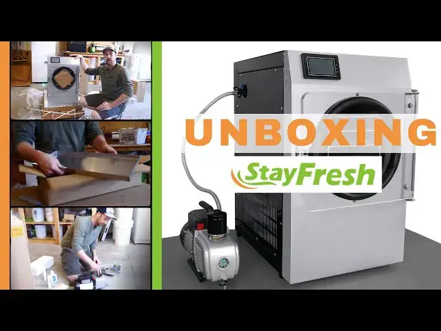 'Video thumbnail for StayFresh Freeze Dryer Unboxing | Freeze Dryer | Trays | Pump | Accessories'