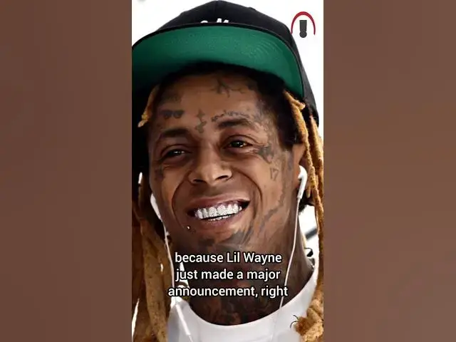 'Video thumbnail for Lil Wayne makes a major announcement'