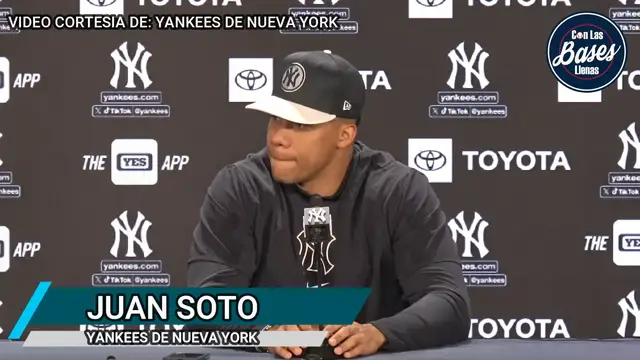 'Video thumbnail for JUAN SOTO HABLA DE SU FUTURO CON LOS YANKEES'