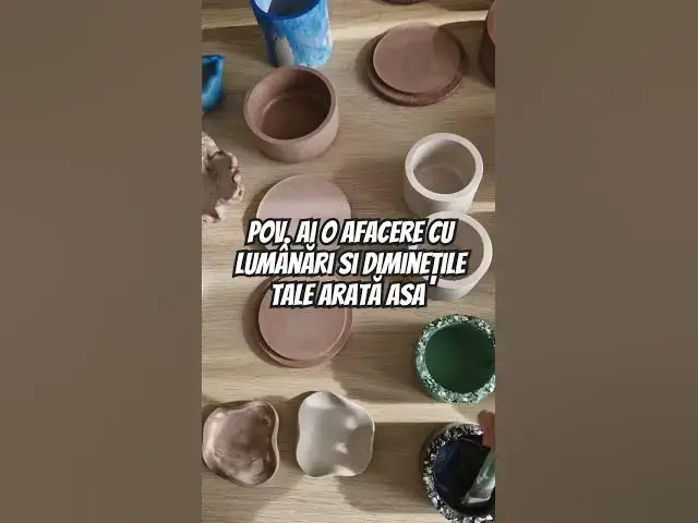 'Video thumbnail for Handcrafted candles proudly made in Romania馃嚪馃嚧'