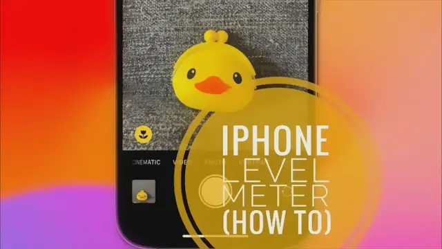 'Video thumbnail for Mastering Perfectly Level Shots: How to Add the iPhone Camera Level Indicator in iOS 17'
