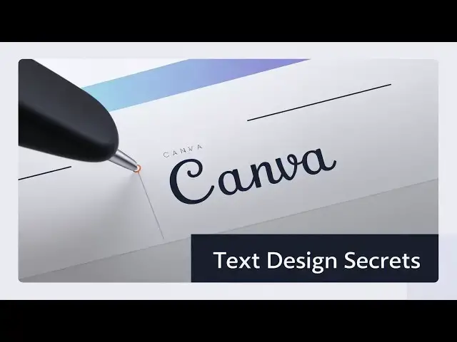 'Video thumbnail for 5 Essential Text Effects in Canva Every Beginners Should Know'