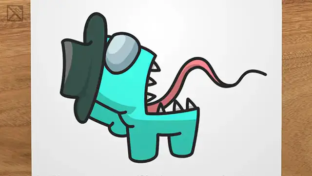 'Video thumbnail for Como desenhar: Among US Impostor'