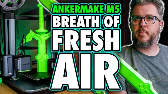 'Video thumbnail for AnkerMake M5 Review - FDM Printing - IN EASY MODE'