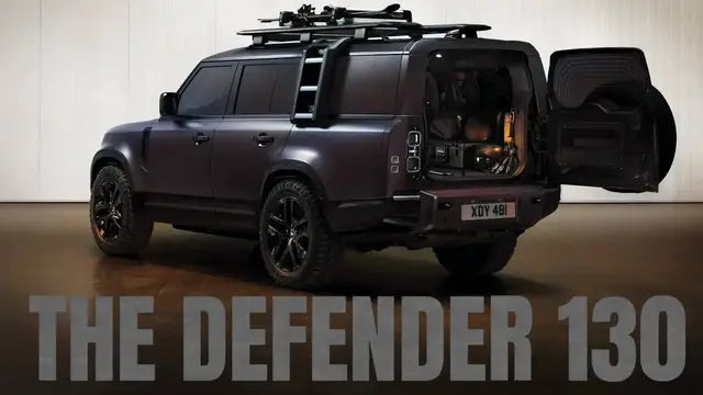 'Video thumbnail for Test Drive The New Land Rover Defender 130 |'