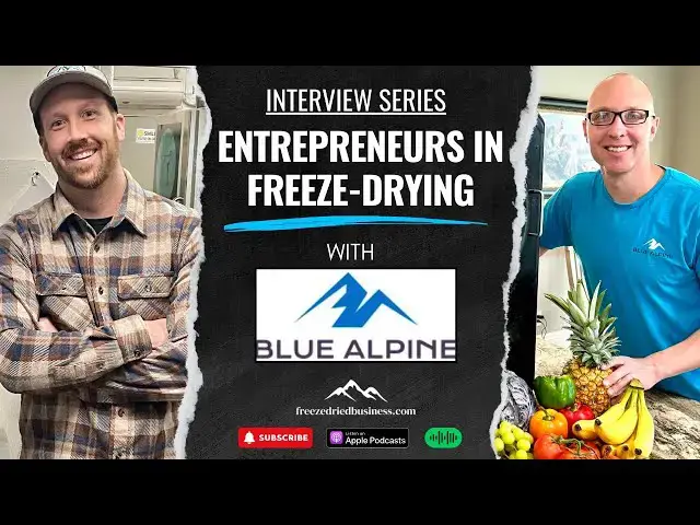 'Video thumbnail for Blue Alpine Freeze Dryers - An Inside Look with Blue Alpine's Co-Founder'