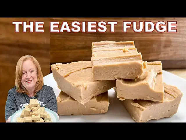 'Video thumbnail for How To Make the EASIEST 2 Ingredient FUDGE Recipe for the HOLIDAYS'