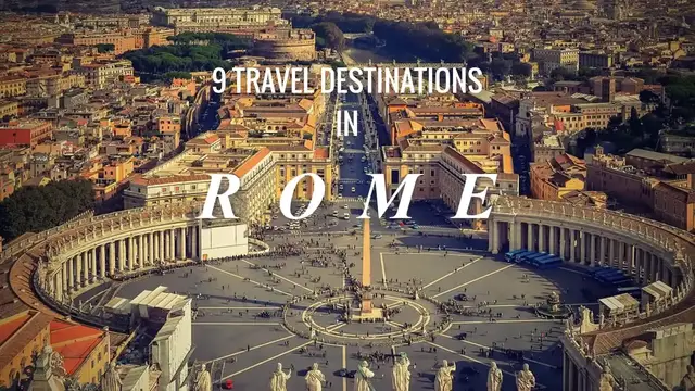 'Video thumbnail for 9 Travel Destinations in Rome - Things To Do '