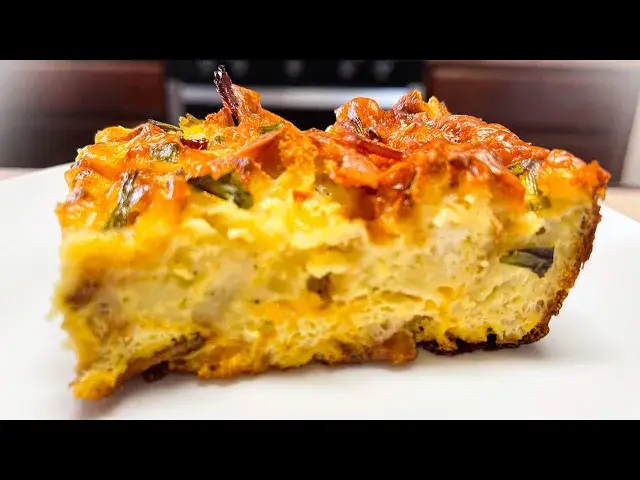 'Video thumbnail for ENGLISH MUFFIN Breakfast Casserole'