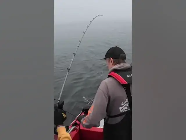 'Video thumbnail for Resident coho fishing in Marine Area 10 is cranking along! Are you getting 2 per rod?!?'