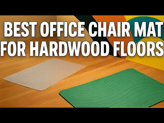 'Video thumbnail for Best Office Chair Mats for Hardwood Floors: A Buyer's Guide'