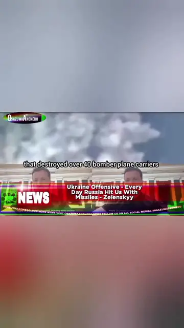 'Video thumbnail for Ukraine Offensive - Every Day Russia Hit Us With Missiles - Zelenskyy '