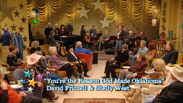 'Video thumbnail for Shelly West and David Frizzell - You're the reason God made Oklahoma'