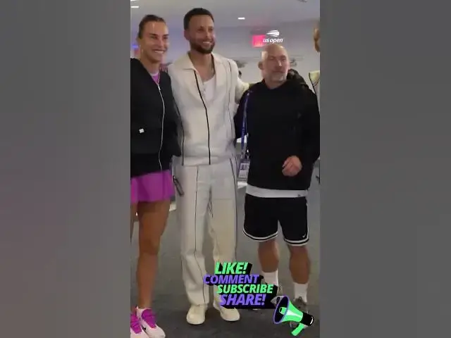 'Video thumbnail for And Curry all fangirled over the tennis players? 🤣🎥 #nba'