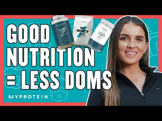 'Video thumbnail for How To Reduce DOMS With Nutrition (Muscle Soreness) | Nutritionist Explains... | Myprotein'